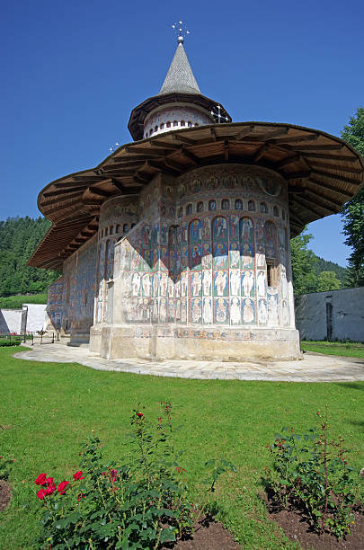 istock Painted orthodox church 177317154