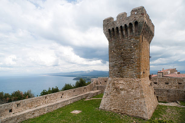 istock Tower in an old etruscan city 177317431
