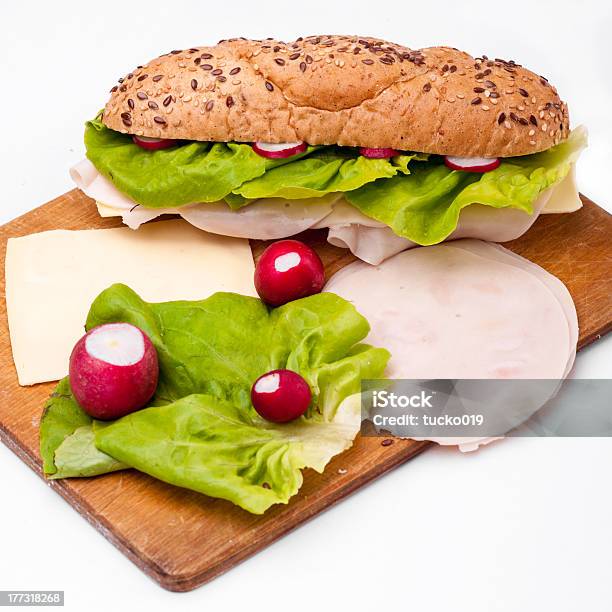 Sandwich Stock Photo - Download Image Now - Bread, Cheese, Clipping Path