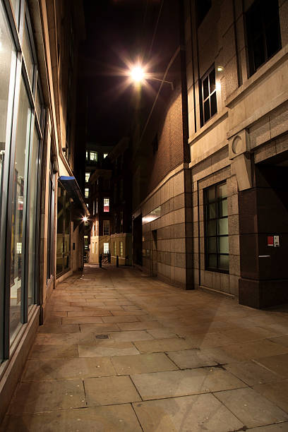 istock Night Street in London, UK 177318539