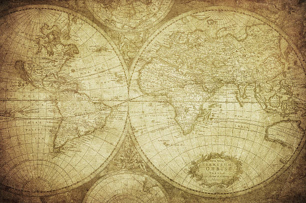 istock vintage map of the world 1675 177318695