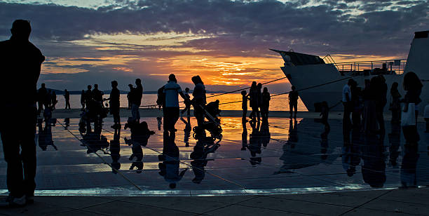 istock Greetings to the sun in Zadar 177318773