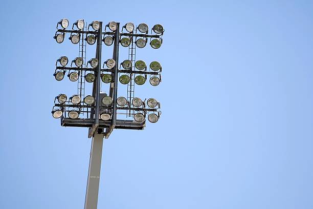 istock Football stadium floodlights 177319885