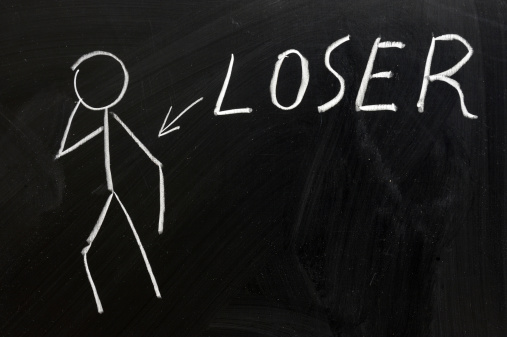 Loser Stock Photo - Download Image Now - Arrow Symbol, Arts Culture and  Entertainment, Black Color - iStock