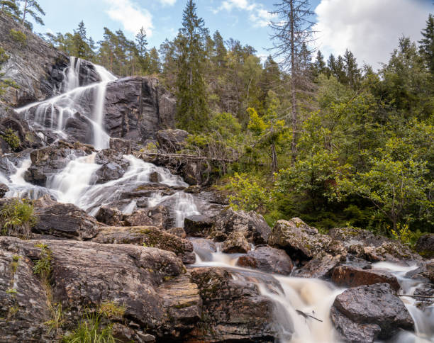 istock Elgafossen, waterfall between Norway and Sweden. 1773202324