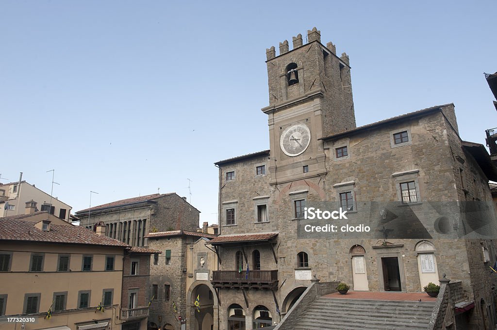 Cortona (Arezzo) - Zbiór zdjęć royalty-free (Architektura)