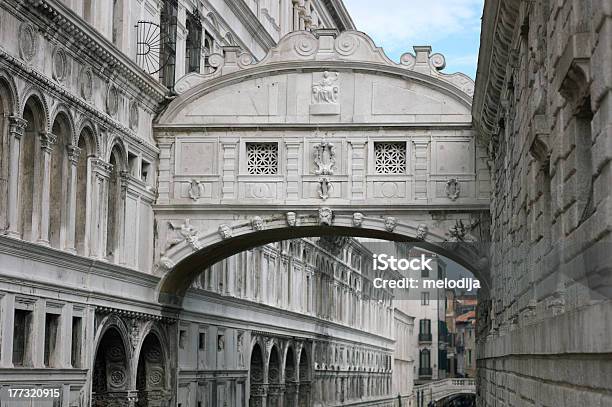 Bridge Of Sighs Stock Photo - Download Image Now - Architectural Feature, Basilica, Black And White