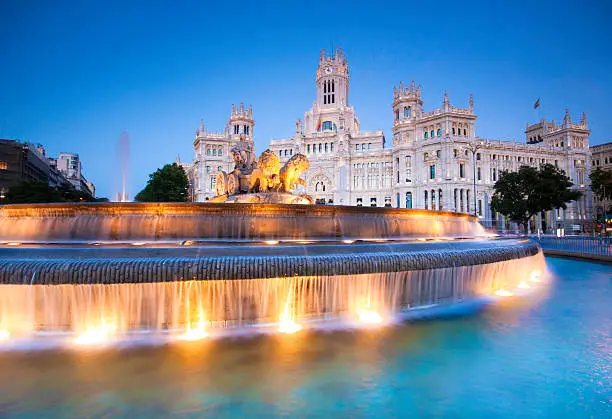 Photo of Plaza de Cibeles, Madrid, Spain.