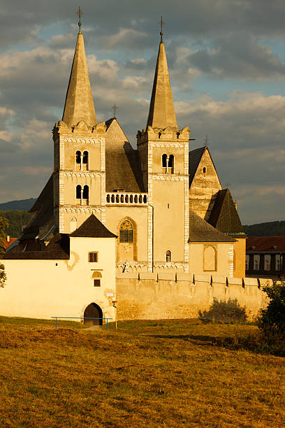 Roman cathedral stock photo