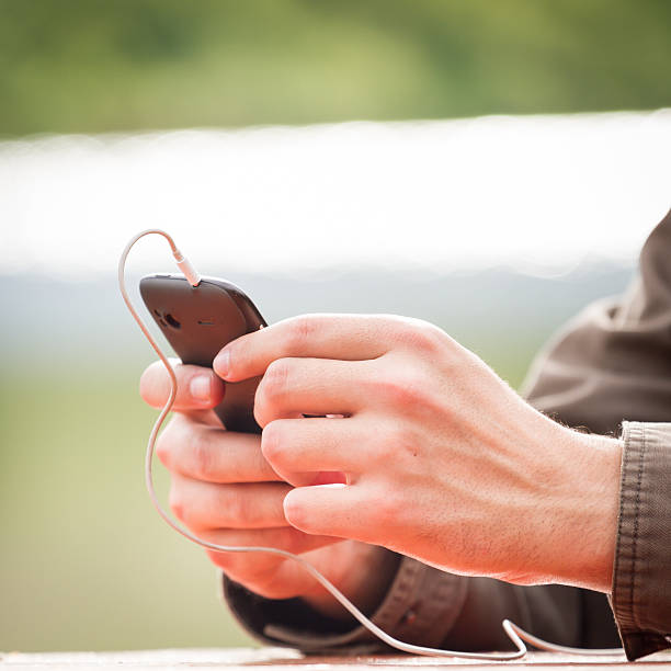 istock Holding a mobile smart phone 177321227
