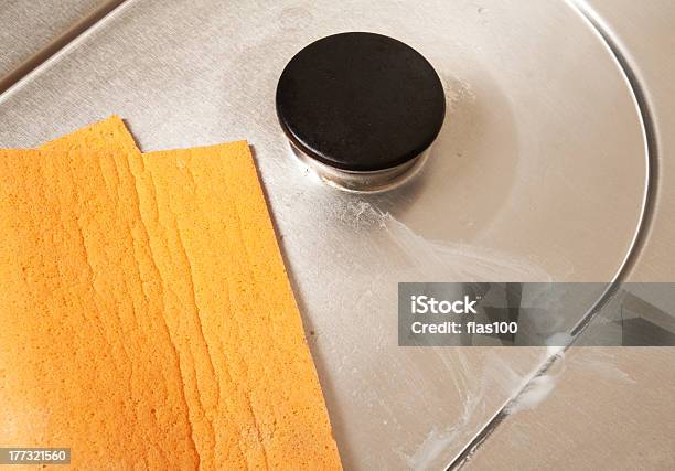 The Man Cleaning Gas Stove Stock Photo - Download Image Now - Appliance, Burner - Stove Top, Chores