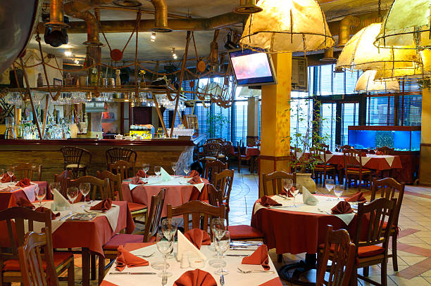 istock Italian restaurant with a traditional interior 177321632