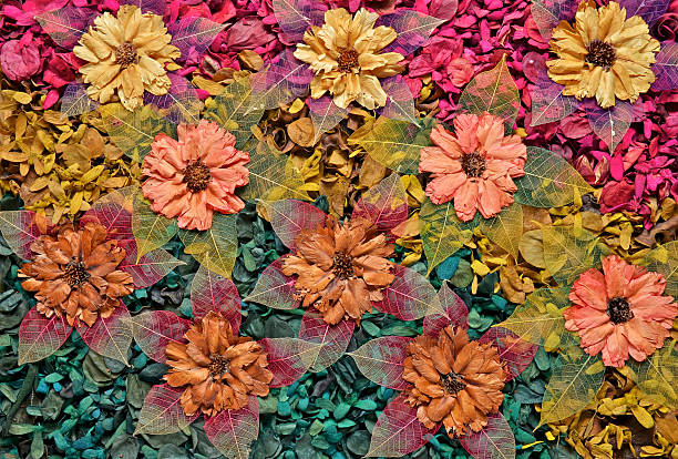 istock Flower of Dried Leaves 177322814