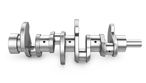 crankshaft en métal brillant - Photo