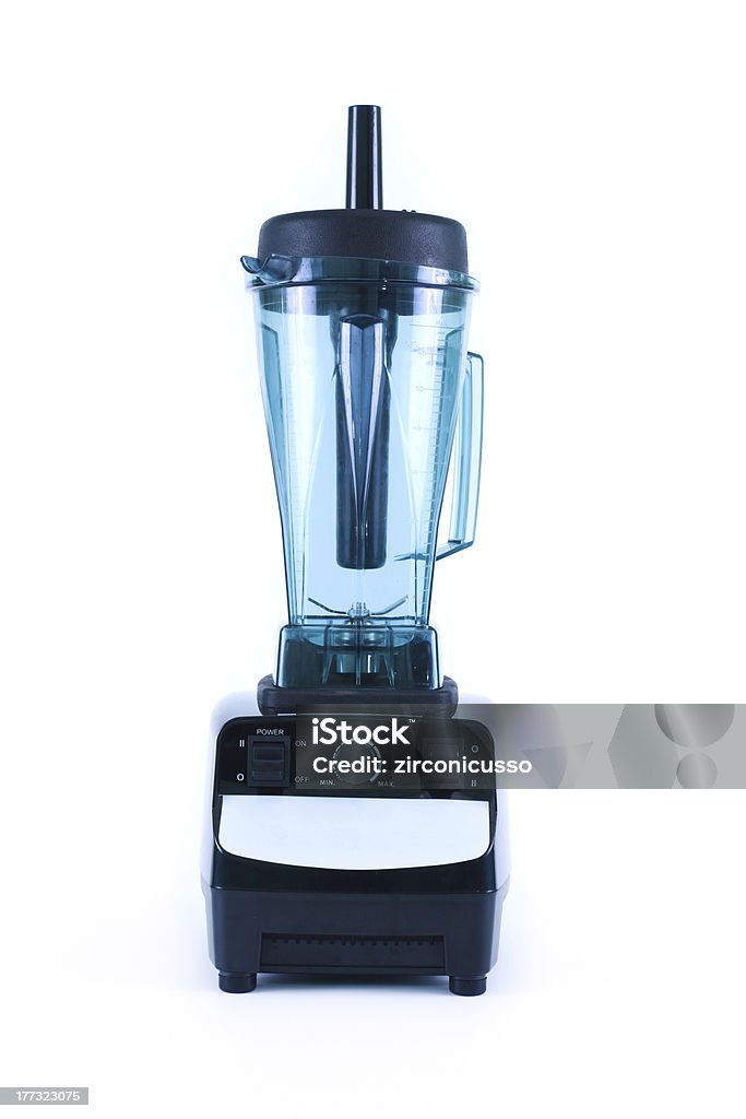 blender an electric blender isolated on a white background Appliance Stock Photo