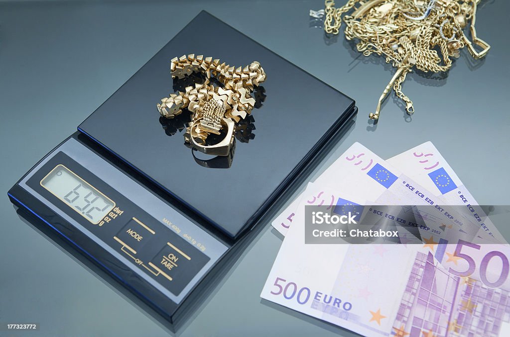Bargeld für gold - Lizenzfrei Kaufen Stock-Foto