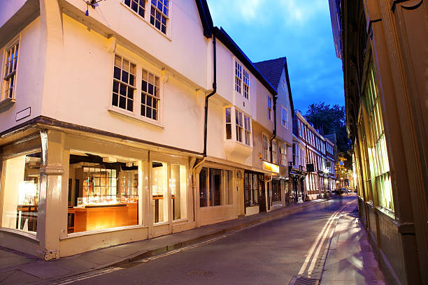 istock Evening street in York, UK 177323911