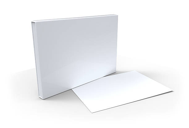 istock Blank gift box and sheet of paper for certificate 177324015