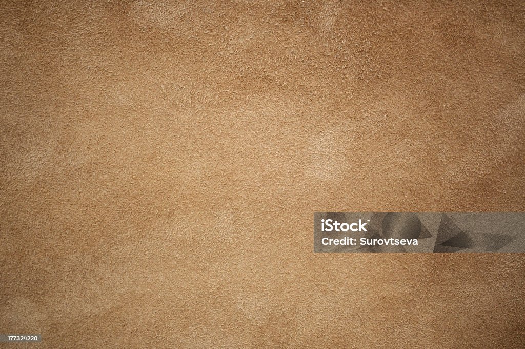 Brown leather chamois texture background Brown chamois texture, fluffy and soft Leather Stock Photo