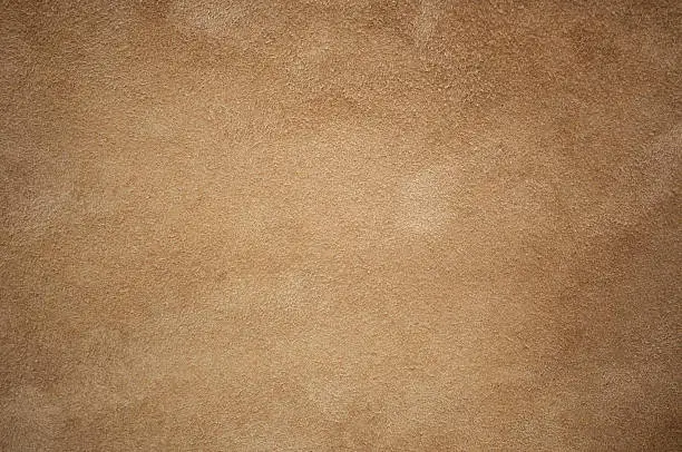 Brown chamois texture, fluffy and soft