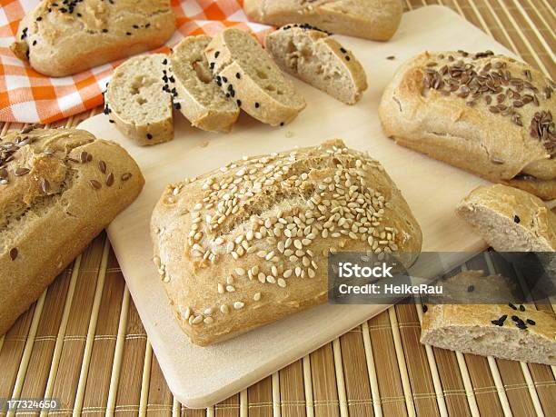 Mini Breads Stock Photo - Download Image Now - Baked, Bread, Brown Bread