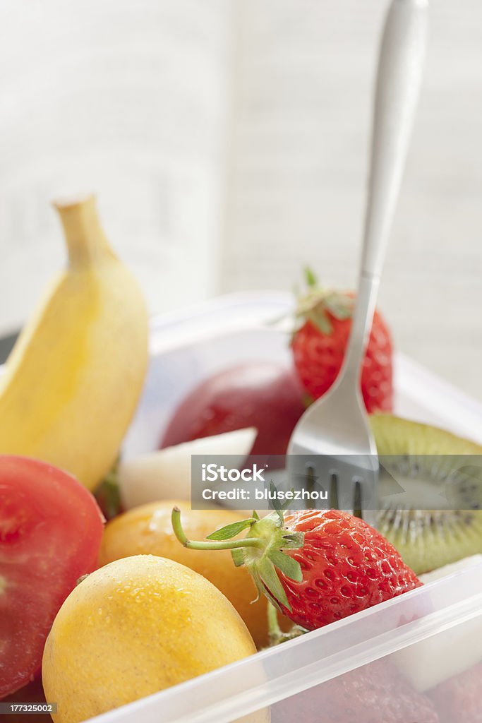 Obst ist sehr wichtig für Studenten - Lizenzfrei Banane Stock-Foto