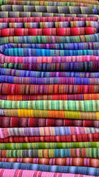 istock Colorful textiles, the Andes 177325281