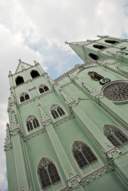 istock Metal Prefabricated Church Tower 177325454