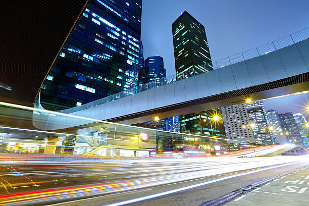 istock urban city with car light 177325510