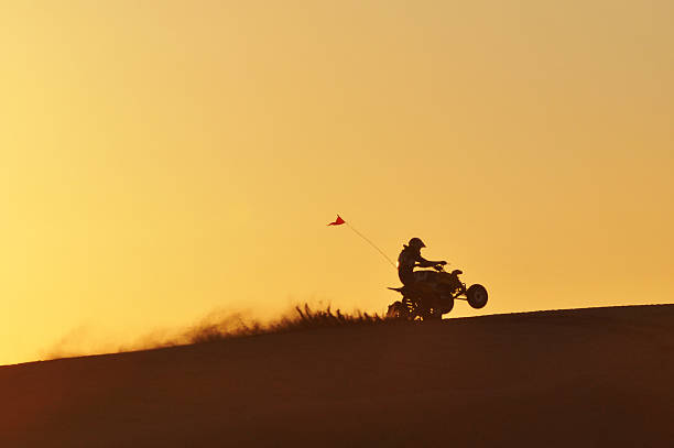 istock Quad bike in the sunset 177327002