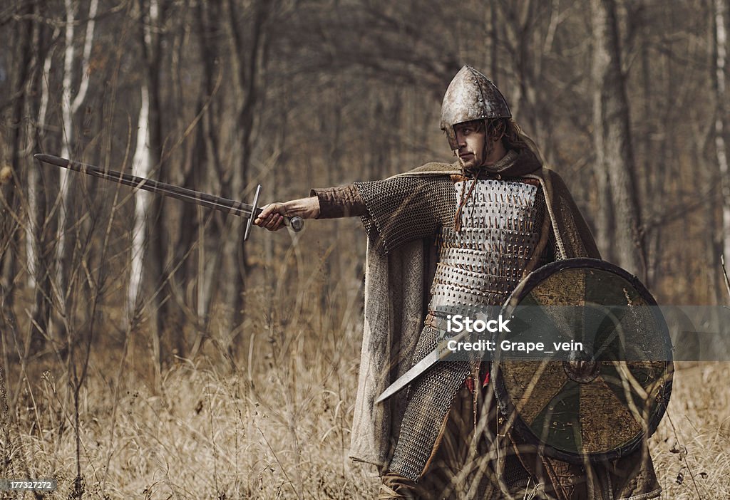 Warriors - Foto de stock de Medieval royalty-free