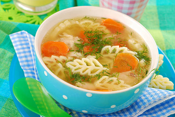 istock chicken soup with noodle for child 177327688