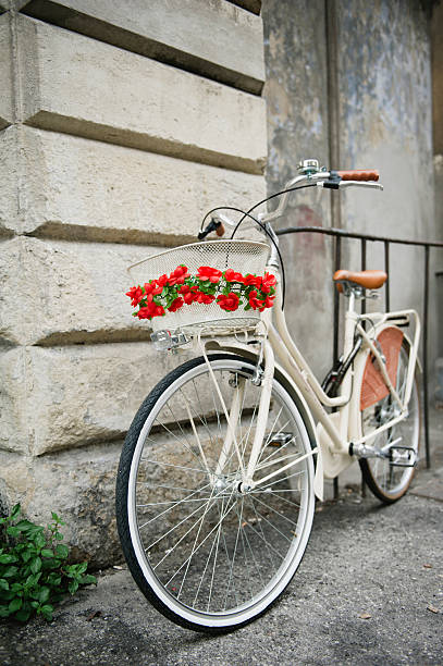 istock Flowered bike in Italy 177327724