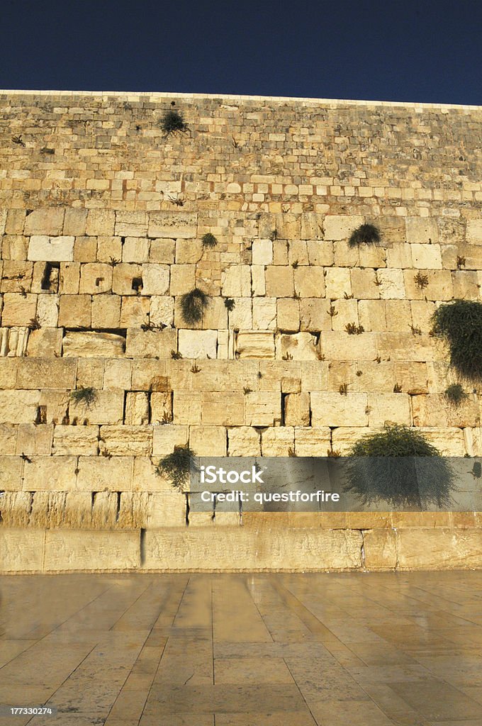 O Muro das Lamentações - Foto de stock de Bairro Judeu - Jerusalém royalty-free