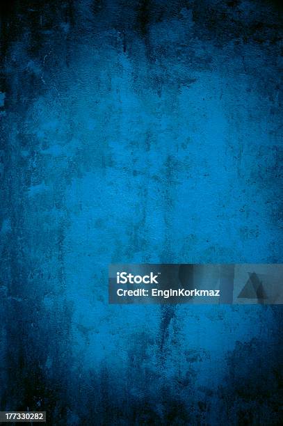 Sfondo Grunge - Fotografie stock e altre immagini di Blu marino - Blu marino, Fatiscente, Album di ritagli