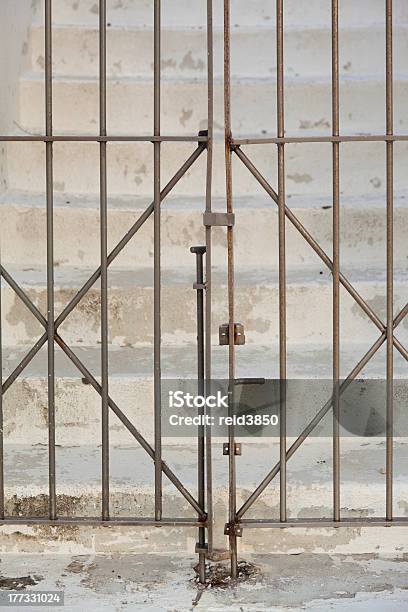 Steel Gate Stockfoto und mehr Bilder von Abgeschiedenheit - Abgeschiedenheit, Alt, Altertümlich