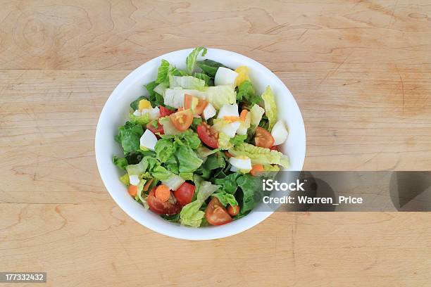 Making Dinner Salad Stock Photo - Download Image Now - Boiled Egg, Bowl, Carrot