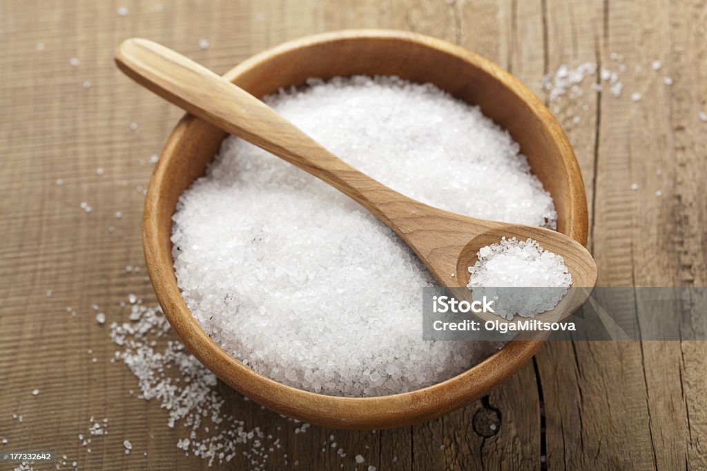 Sale marino - Foto stock royalty-free di Alimentazione sana