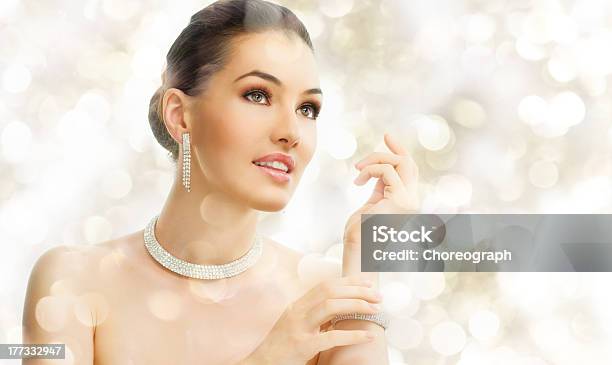 Woman With Jewelry Stock Photo - Download Image Now - Glamour, Adult, Adults Only