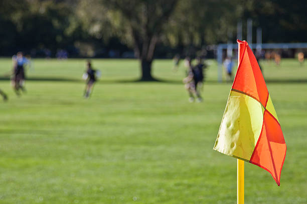 Corner Flag stock photo