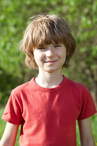 istock Smiling boy with tousled hair 177333917