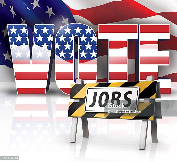 Jobs Vote Stock Photo - Download Image Now - Blue, Celebration, Concepts