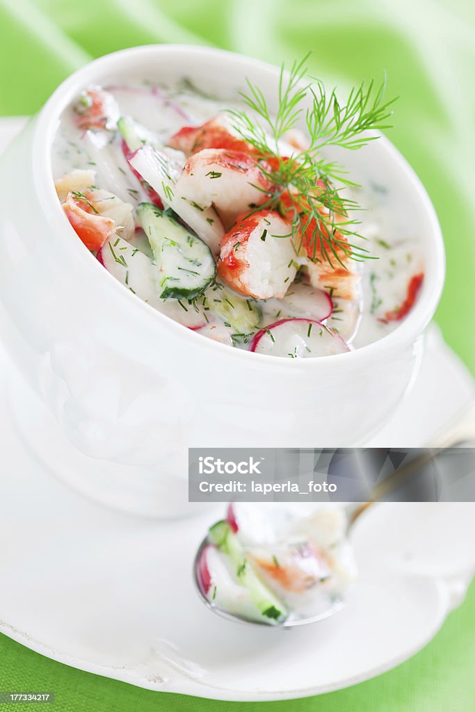 Okroshka - Foto stock royalty-free di Aneto