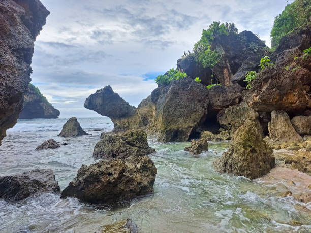 istock Krokoh Beach. View Beach With Rocks And Waves 1773342319