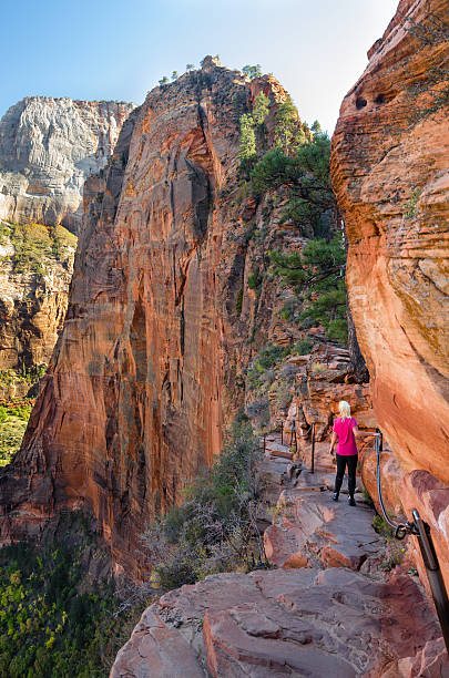 istock Hiking Angel´s Landing 177334956