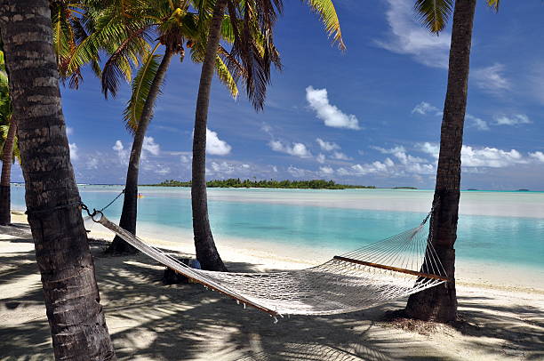 istock Hammock on Aitutaki, Cook Islands 177335357