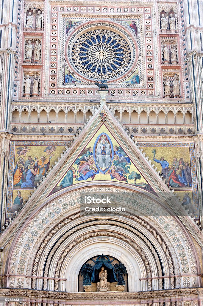 Duomo di Orvieto - Foto stock royalty-free di Ambientazione esterna