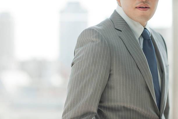istock The businessman who stands 177336195