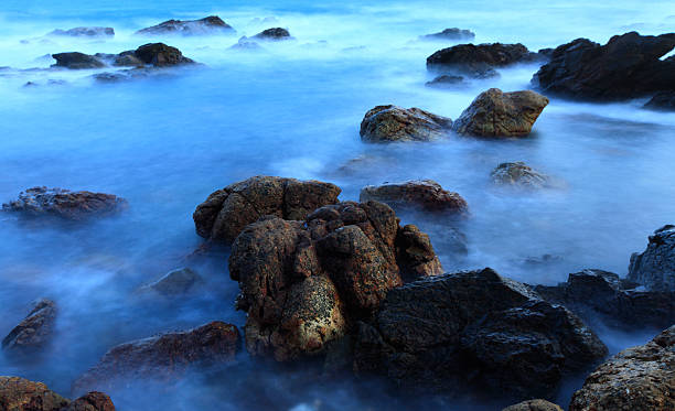 istock rocks at the seaside,dawn moment 177336561