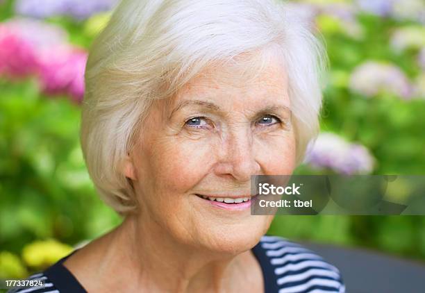 Senior Woman Outdoors Stock Photo - Download Image Now - 70-79 Years, Active Seniors, Adult